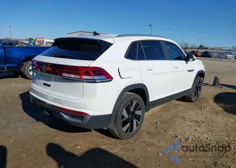 2024 Volkswagen Atlas Cross Sport 2.0T Se W/Technology from USA, damaged, VIN 1V2WE2CA4RC247382